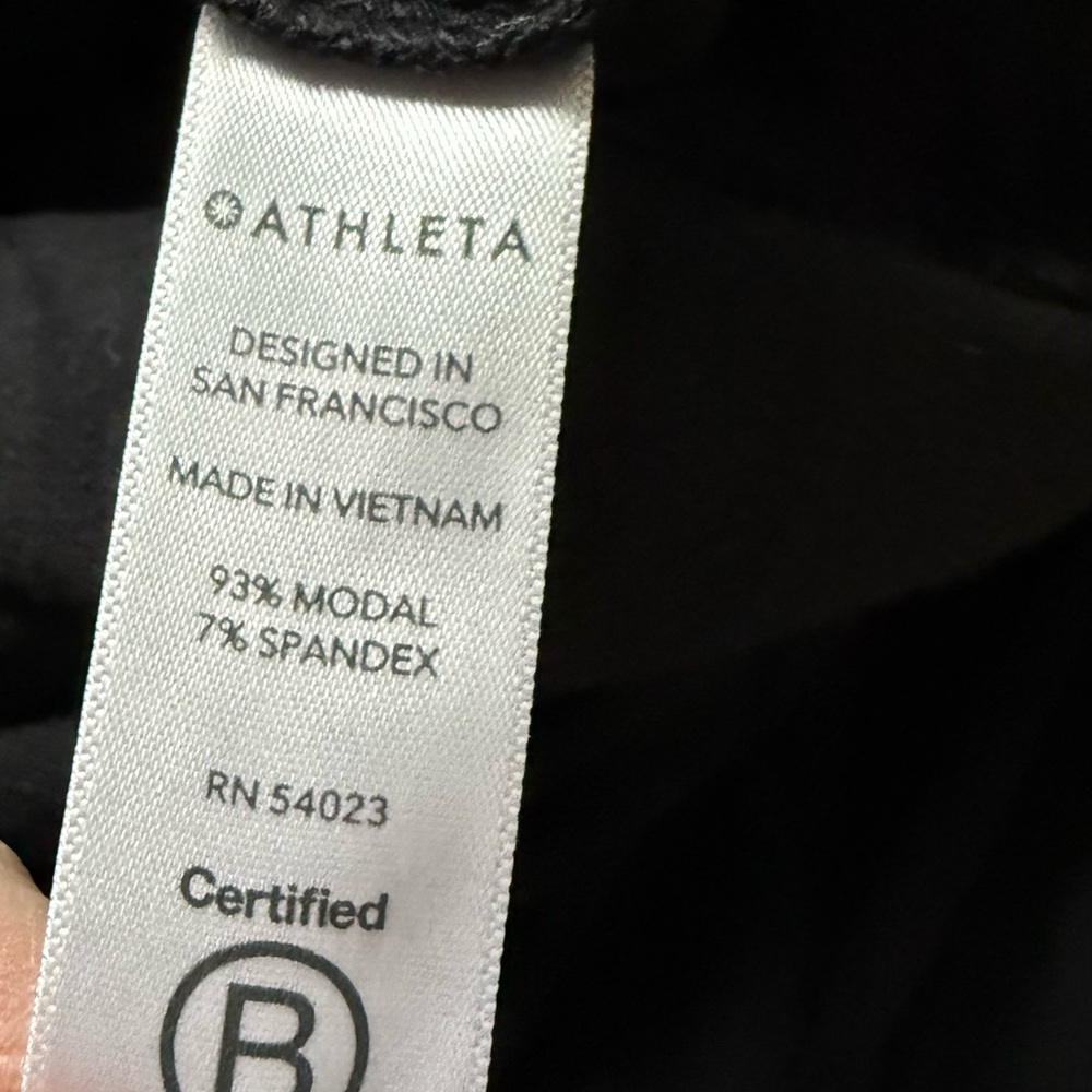 Athleta Studio Jogger Pants Black Casual Active Women’s Size Small - Picture 11 of 12